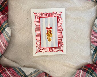 Campane di Natale ad acquerello Mini