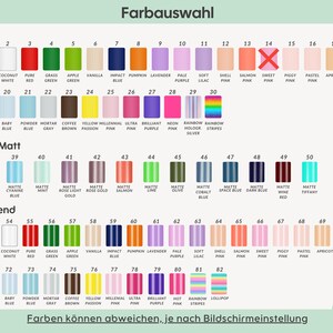 Personalisierte Aufkleber Namen I Schriftzug Beschriftung Aufkleber personalisiert I Wunschtext I Namensaufkleber I Vinyl Sticker wasserfest afbeelding 4