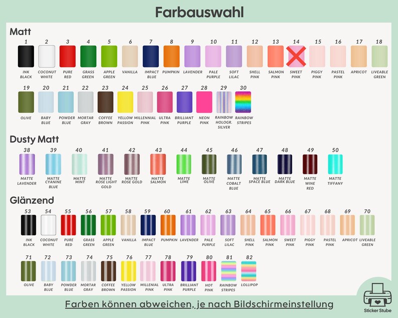 Personalisierte Aufkleber Namen I Schriftzug Beschriftung Aufkleber personalisiert I Wunschtext I Namensaufkleber I Vinyl Sticker wasserfest afbeelding 4