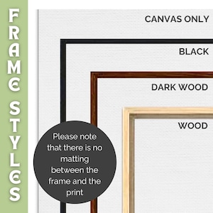 Frame styles black white wood dark wood