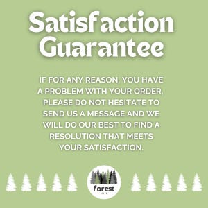 satisfaction guarantee
