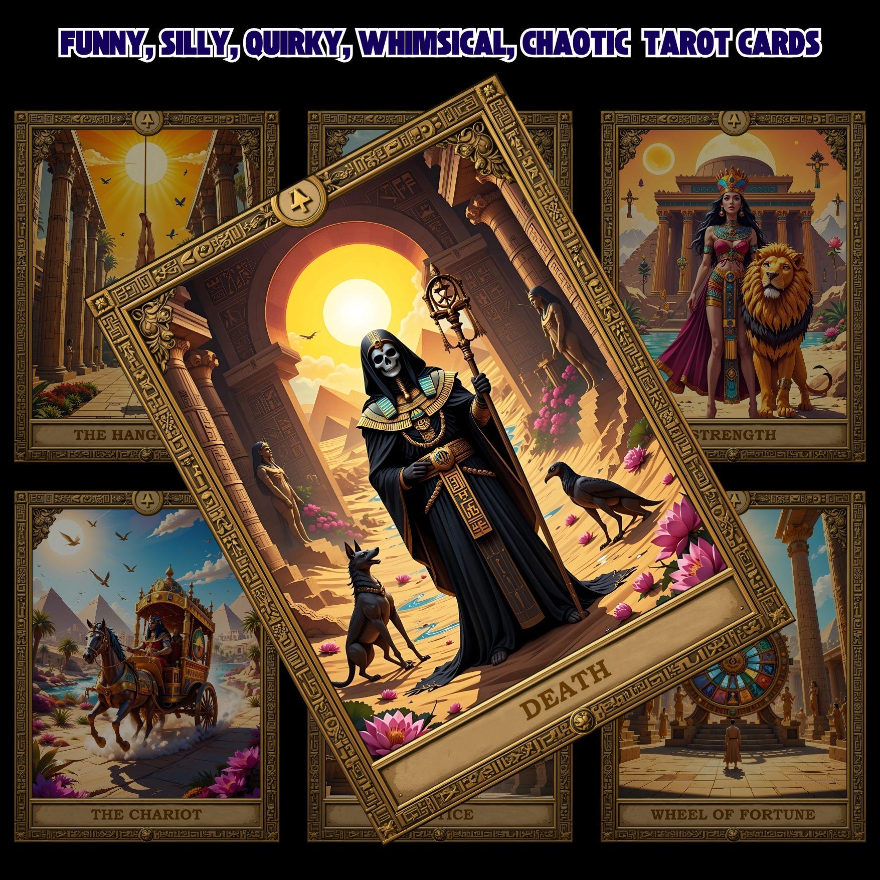 Egypt tarot deck - Etsy 日本