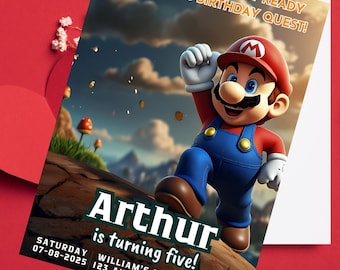 3 Verschiedene Design Film-Themen Geburtstagseinladung Vorlage - Printable Party Invite für Filmliebhaber