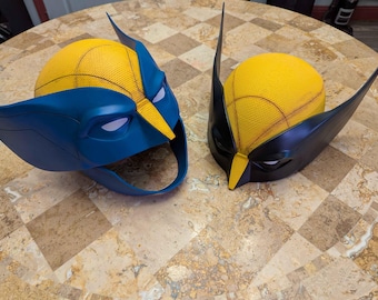 Wolverine Maske/Cowl bekannt aus Deadpool und Wolverine 2024 Film
