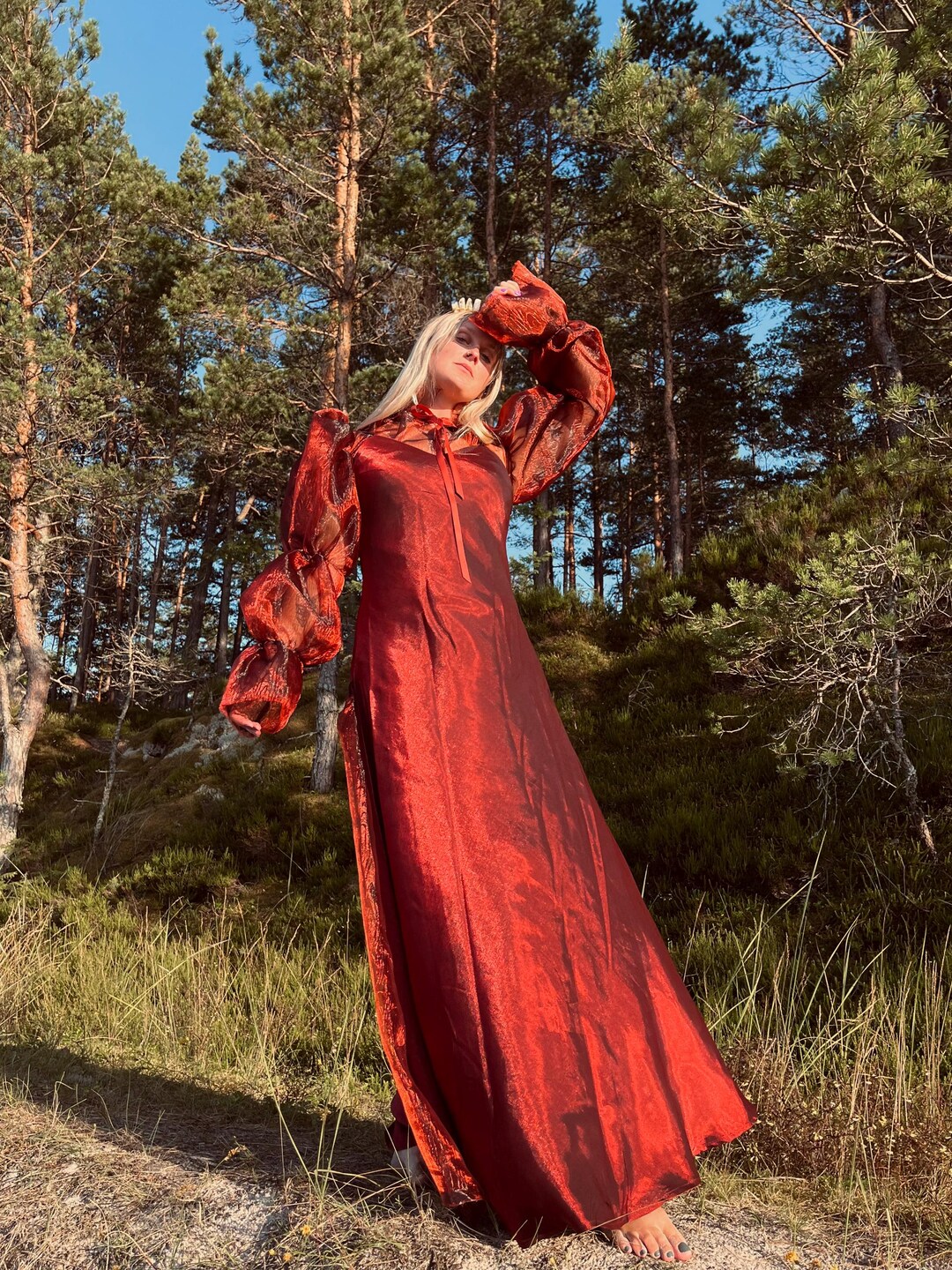 Magic Silk Dress Red main image 1