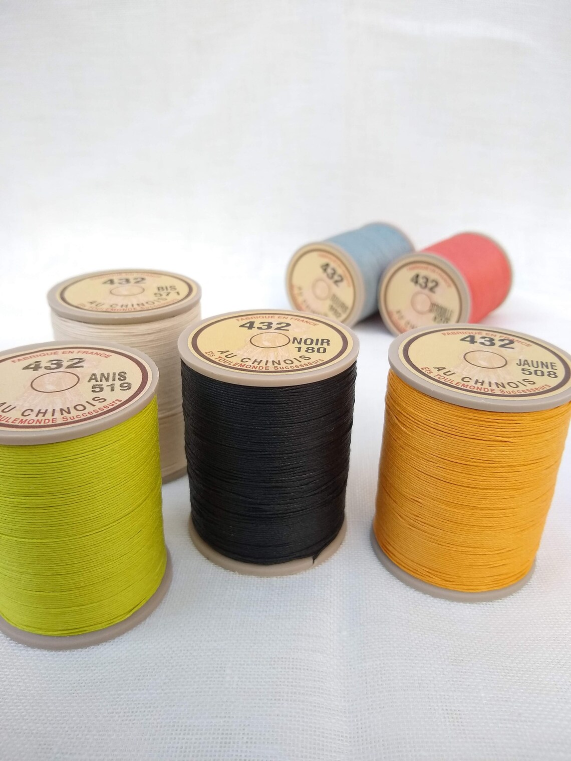 Fil Au Chinois Lin Cable French Corded Waxed Linen Thread No. 432 10m ...