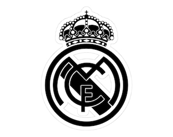 Real Madrid Wappen Aufkleber |  Logo Kiss-Cut Sticker