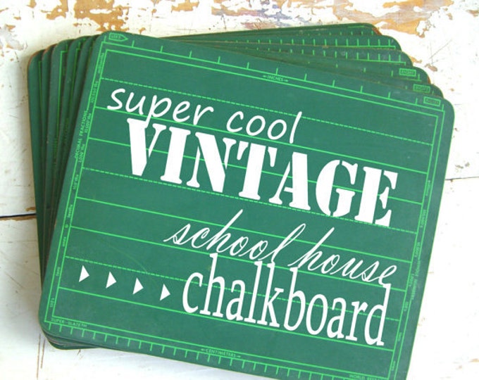Vintage Green Chalkboard, Use It to Create an Awesome BACK to SCHOOL