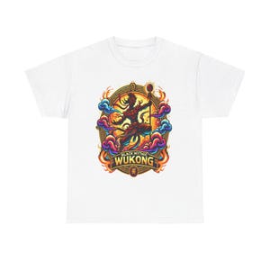 Black Myth: Wukong Unisex Heavy Cotton Tee - Legendary Style & Comfort