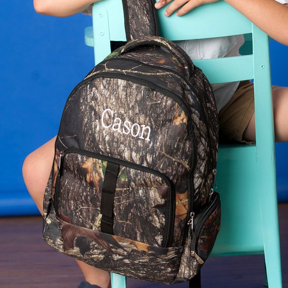 camo book bag