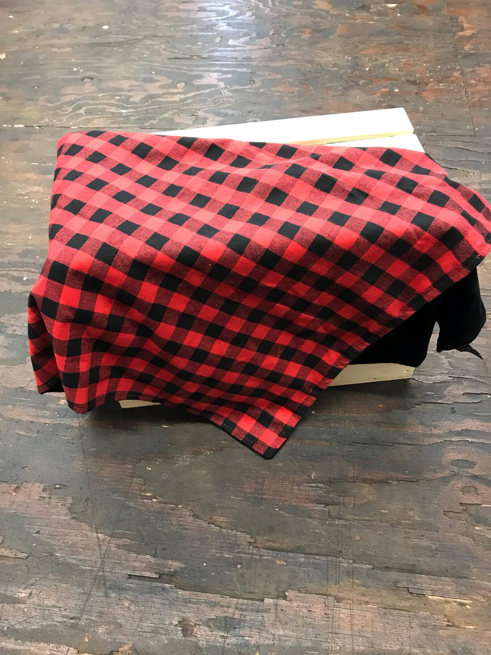 Buffalo Plaid Baby Blanketred and Black Baby Blanketbaby Etsy