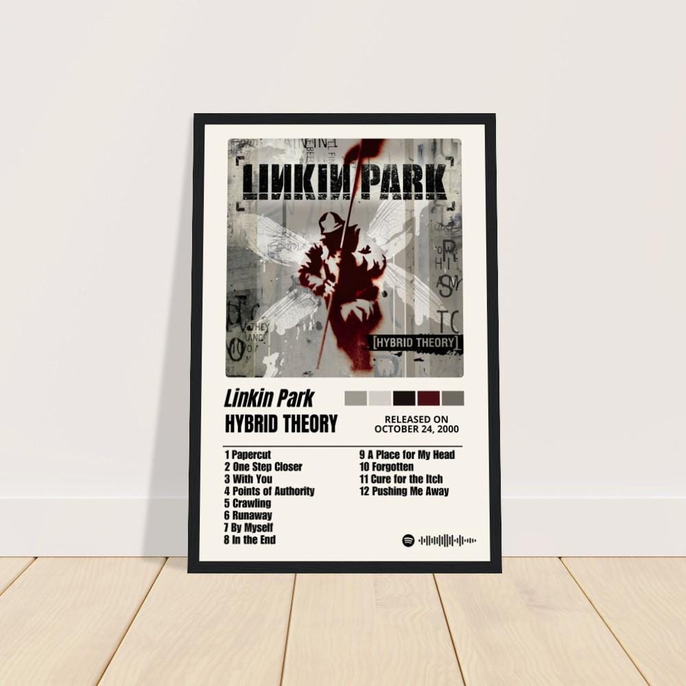 [直筆サイン]Linkin Parkポスター Linkin Park + Autograph With Picture Frame Chester