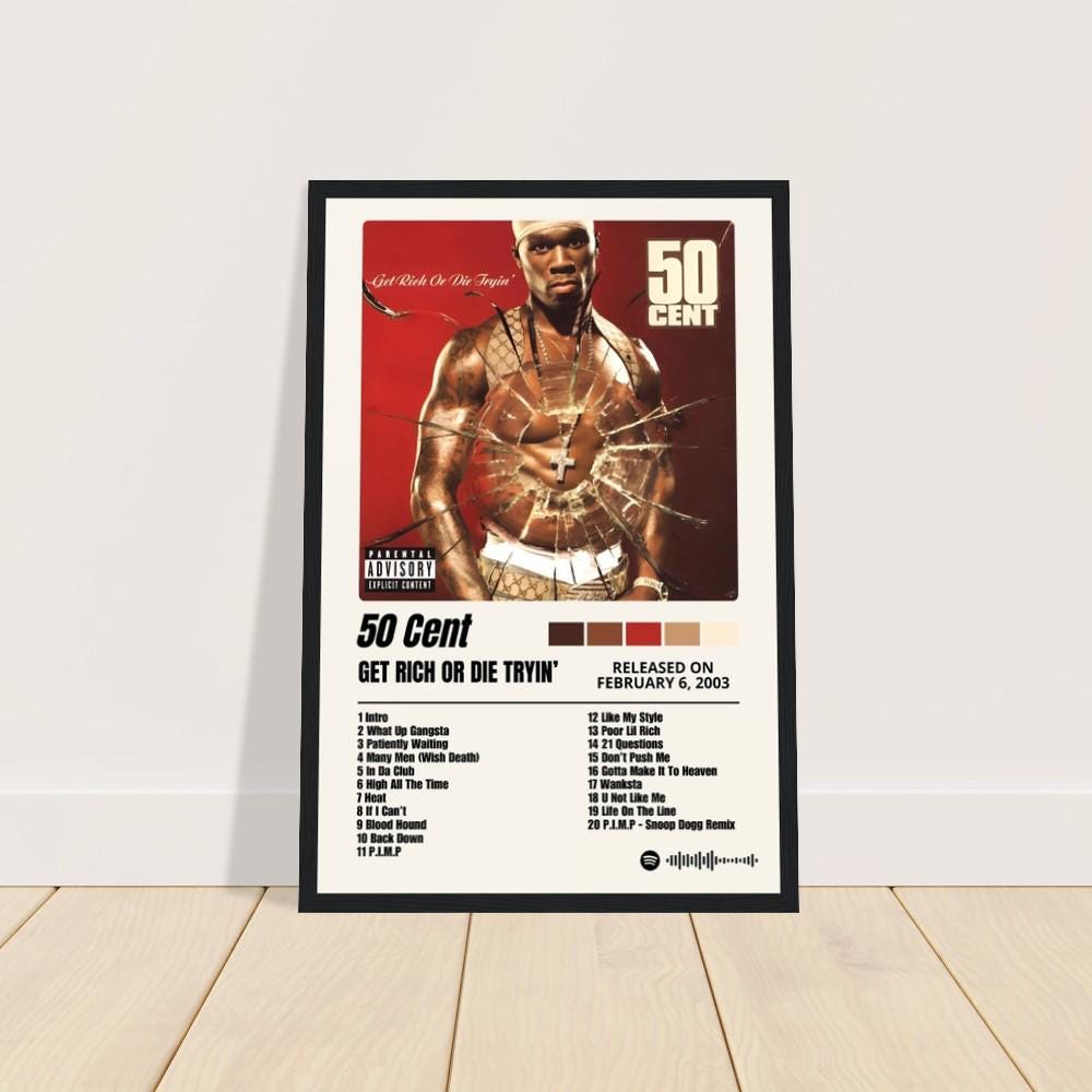 Get Rich or Die - Etsy Sweden