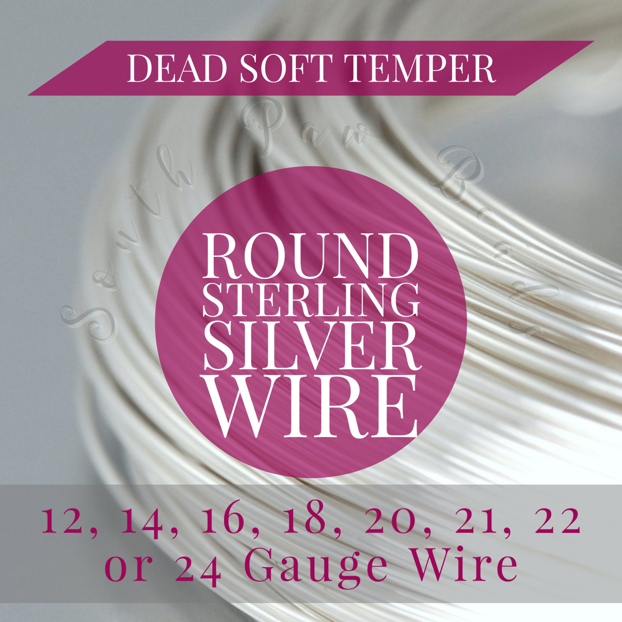 Copper Wire Solid Raw Metal Dead Soft You Pick Gauge 2, 4, 6, 8, 10, 12,  14, 15, 16, 18, 20, 21, 22, 24, 26, 28, 30, 32, 36 40