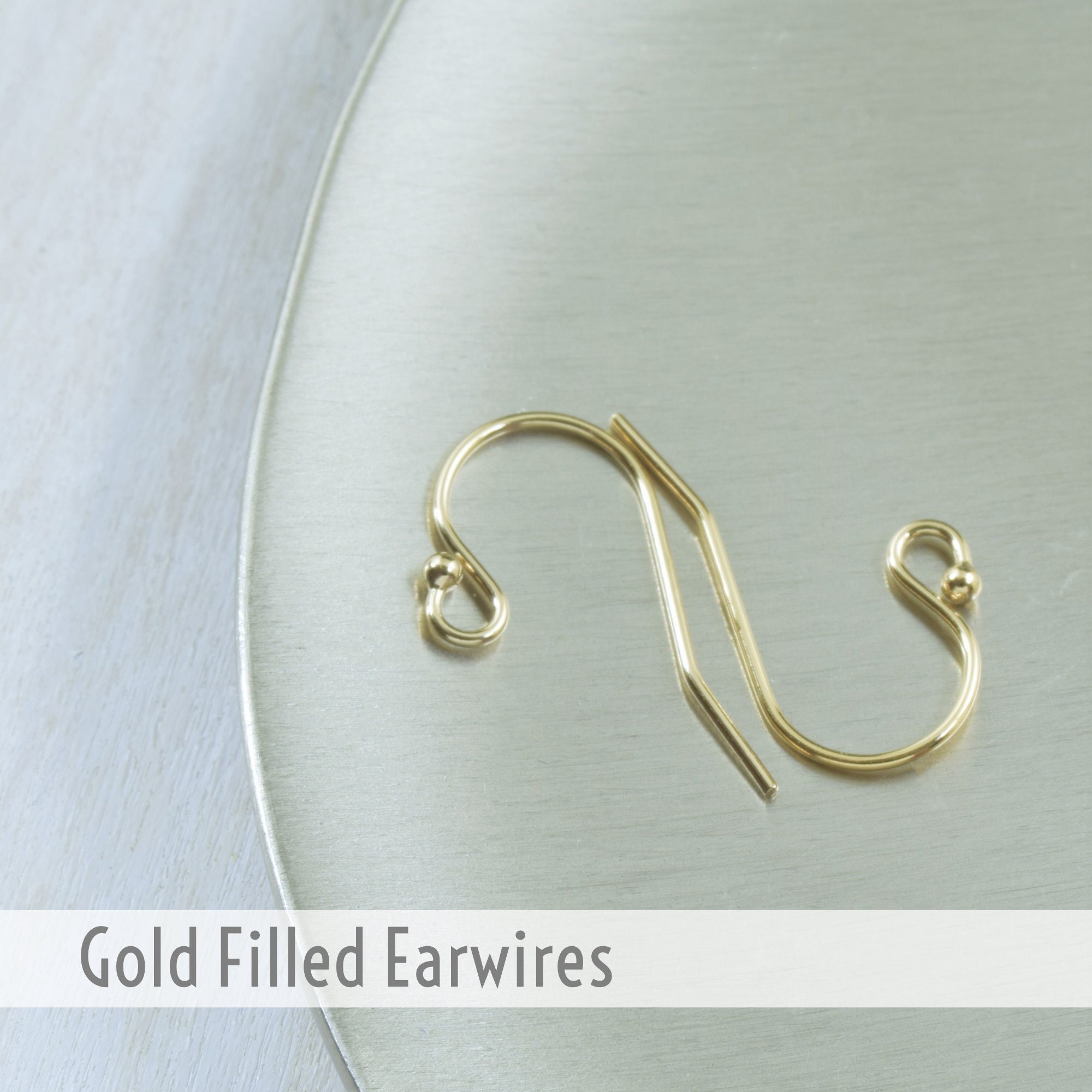 GOLD FILLED earring hooks - add on item – Grab Bag Botany