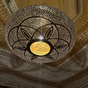 Moroccan Pendant Light, Hanging Lamp , Lampshades,lantern, brass lamp, handemade lamp, pendant lamp, Lighting ceiling lamp