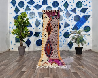 vintage moroccan runner rug - hallway runner rug moroccan - berber runner rug - Vintage Morocco Runner