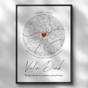 Geschenk zum einzug, Einzugsgeschenk, Einweihungsgeschenk, Zuhause Koordinaten, Kunstwerk für Zuhause, Abschiedsgeschenk Kollegin Kollegen