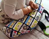 Organic Tummy Time Pillow, Cassette Tapes