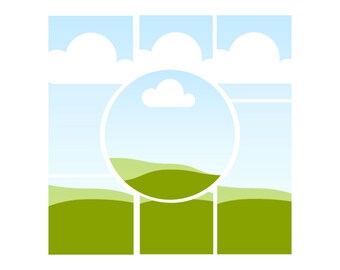 Editable Canva Frames Templates Digital Item Modern Photo Frame Layouts Instant Download