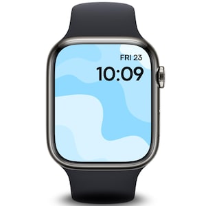 Apple Smartwatch 41mm Canva Mockup Template for Digital Design, Editable Display & PNG Files Included