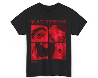 Limited Suicideboys Tshirt | G59 Tshirt | Antarctica Tshirt | Kill Yourself Tshirt | Shameless Suicide Tshirt | Cotton Tee