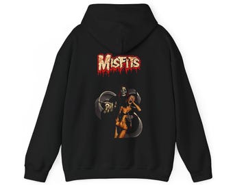 Limited Misfits Hoodie | Misfits Merchandise | Misfits Music Band | Misfits Printed Hoodie | Hybrid Moments