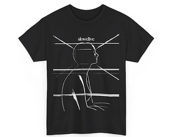 Limited Slowdive T-Shirt | Slowdive Merchandise | Souvlaki | Printed T-Shirt