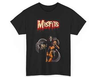 Limited Misfits Tshirt | Misfits Merchandise | Misfits Music Band | Misfits Printed Tshirt | Hybrid Moments