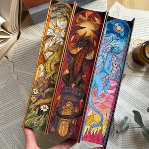Vierde Vleugel Boekenset • Handgeschilderde randen, aquarelkunst