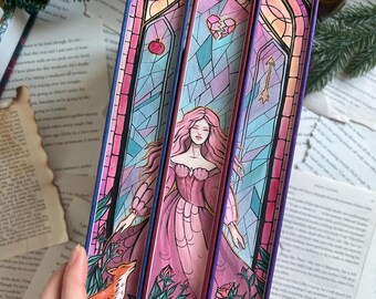 Once Upon a Broken Heart Hardcover Book Set | Hand-painted Fore
