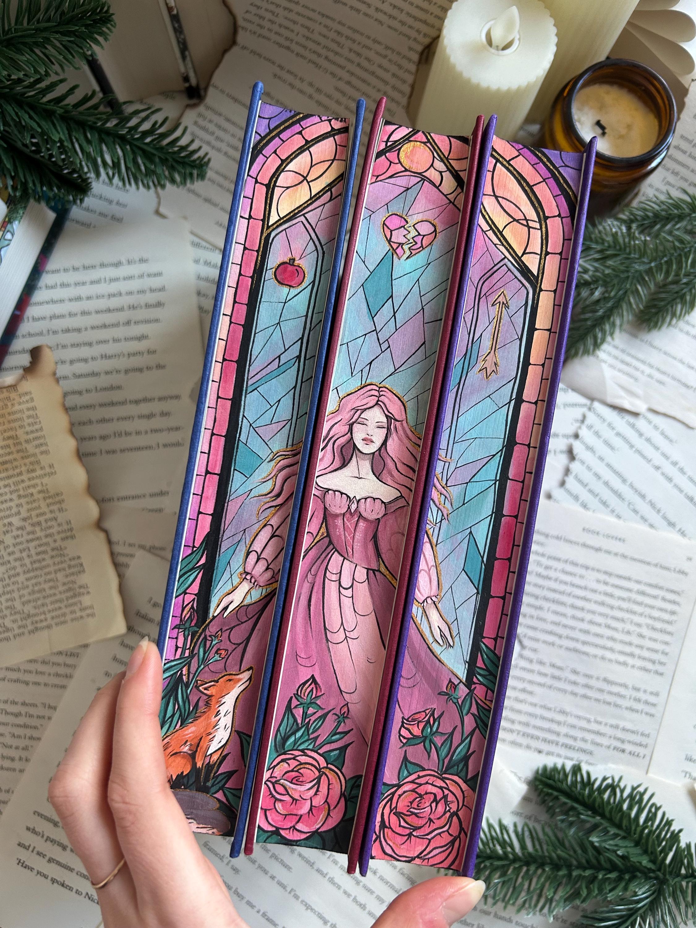 Once Upon a Broken Heart Hardcover Book Set | Hand-painted Fore
