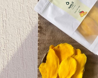 Mango seco: sin aditivos, conservantes ni azúcar añadido. Xoài sấy dẻo tự nhiên 250G