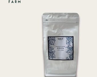 1,1 lb Cafe Robusta Vietnam, grains entiers - 500 g Café naturellement fermenté et torréfié - Cà phê nguyên hạt