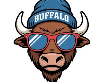 Buffalo Football PNG: Digital Download, Bills Football