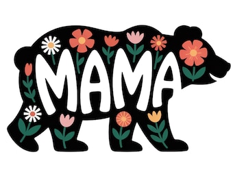 Mamabeer, png-bestand: digitale download