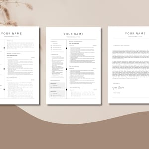 ATS Friendly Resume Template for Google Docs, Word and Pages Resume, ATS Compatible Resume Template, Professional Executive Resume Template