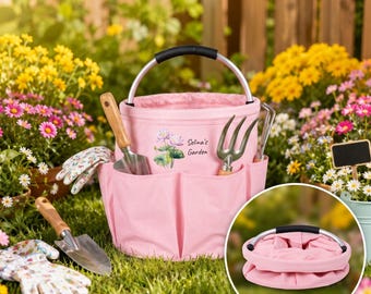 Bolsa de jardinagem personalizada, Bolsa de jardim impermeável, Bolsa para compras de jardim, Bolsa para jardim, Presentes para jardineiros, Presente para pais e avós