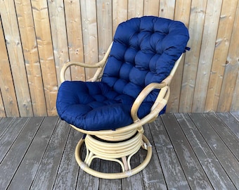 Coussin fait main, coussin de chaise d'extérieur, décoration pour la maison, cadeau pour la maison, oreiller de chaise à bascule, oreiller de chaise à bascule, cadeau pour les parents