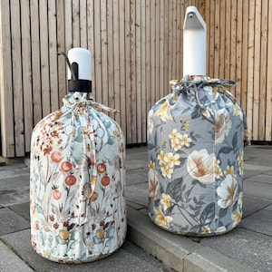 Handmade cover for water dispenser, textile cover for bottle , big bottle case, 5 galls water dispenser cover, bottle cover, bottle case