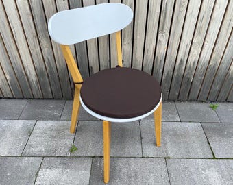 Round cushion with ties for kitchen round chairs, thin cushions for kitchen chairs, pillows for outdoor, cotton cushion for 14-20 in cushion
