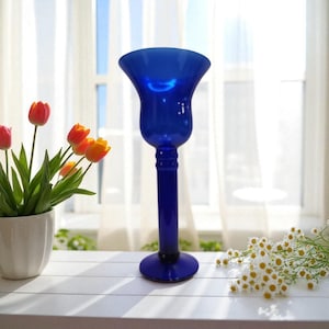 Cobalt Blue vase or mantle decoration.