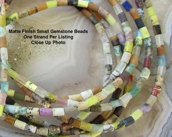 Barrel Rondelle Beads Amazonite Chalcedony Beads Jasper SALE Matte Multi Gemstone Beads 8mm x 4mm Tube Agate Lapis Turquoise