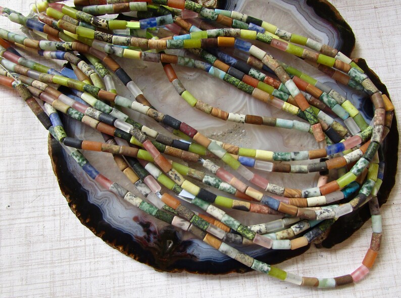 Barrel Rondelle Beads Amazonite Chalcedony Beads Jasper SALE Matte Multi Gemstone Beads 8mm x 4mm Tube Agate Lapis Turquoise