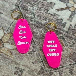 Hot girl keychains