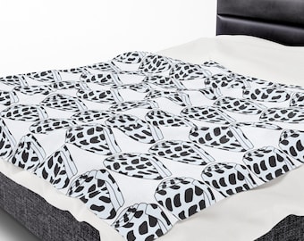 Hebräische Muschel Velveteen Plüschdecke