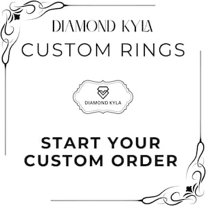 Custom Order,  Customize Your Idea, Made-to-Order Diamond Jewelry, Personalized Diamond Ring Design, Handcrafted Diamond Gift,