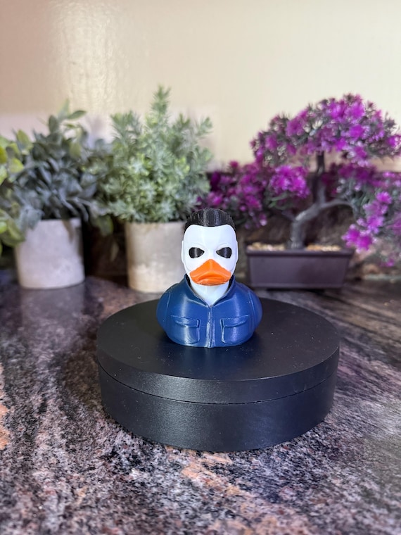 Myers Duck Hand Painted 3D Printed Pla Acrylic Water proof