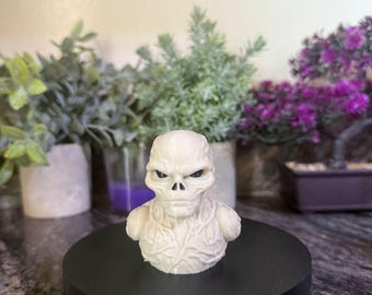 Dark Realm Sorcerer-Inspired 3D Printed Duck – Hand-Painted Creepy Villain Duck Figurine | Horror Fantasy Duck Collectible Gift