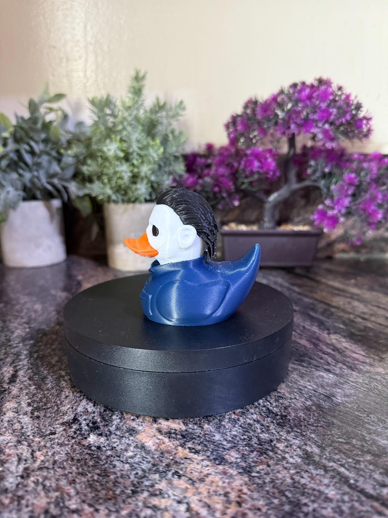 Myers Duck Hand Painted 3D Printed Pla Acrylic Water proof image 2